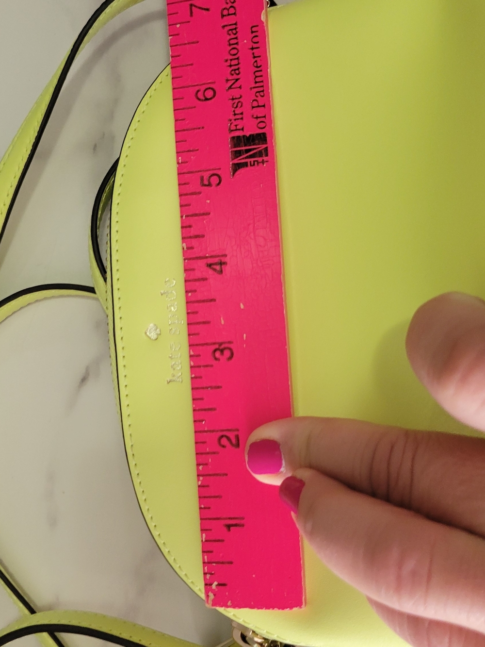 Kate Spade New York Citron Yellow Crossbody Bag - Picture 7 of 10